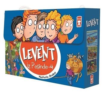 Levent İz Peşinde 4 Seti (5 Kitap) - Timaş Çocuk Kitap