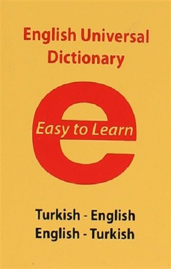 English Universal Dictionary - Easy to Learn - Evrensel İletişim Yayınları Kitap