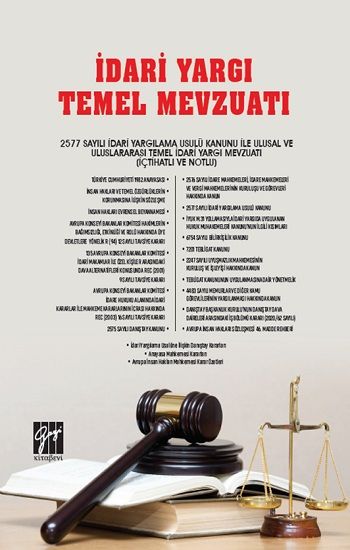 İdari Yargı Temel Mevzuatı - Gazi Kitabevi Kitap