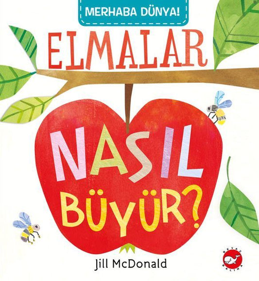 Merhaba Dünya!  Elmalar Nasıl Büyür? - Beyaz Balina Yayınları Kitap