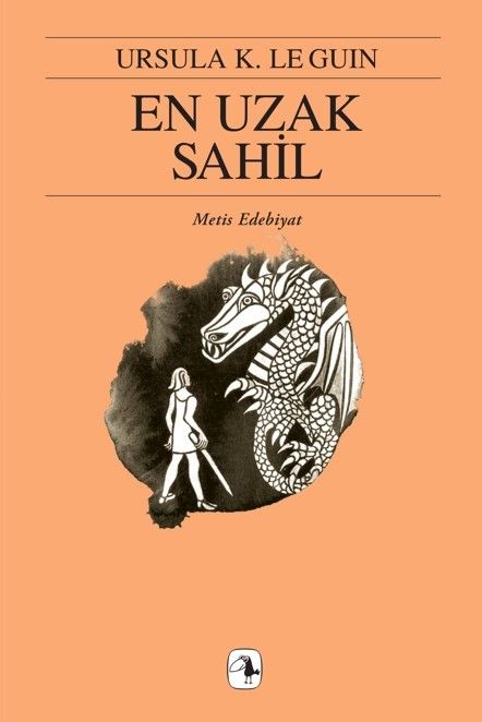 Yerdeniz Serisi 3 - En Uzak Sahil Ursula K. Le Guin Türkçe kitap kapağı