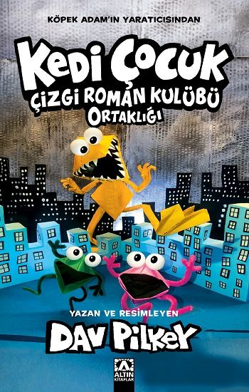 Kedi Çocuk Çizgi Roman Kulübü Ortaklığıedi ÇOCUK - Altın Kitaplar - Çocuk Kitapları Kitap