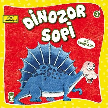 Dinozor Sopi İle Tanışalım - Güçlü Dinozorlar Türkçe çocuk kitabı kapağı
