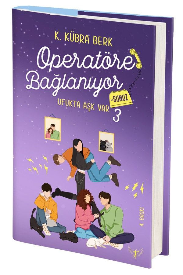 Operatöre Bağlanıyorsunuz - 3  Ufukta Aşk Var (Ciltli - Yan Boyamasız) - Artemis Yayınları Kitap