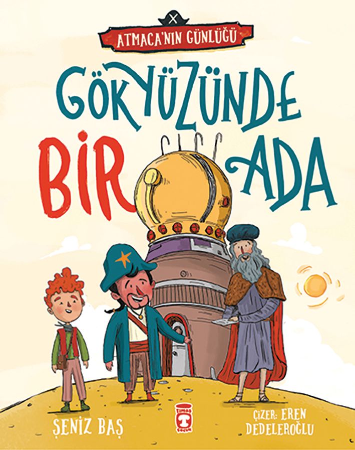 Gökyüzünde Bir Ada - Atmaca'nın Günlüğü - Timaş Çocuk Kitap
