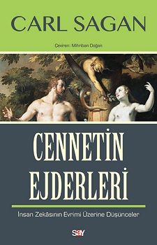 Cennetin Ejderleri Carl Sagan Türkçe kitap kapağı