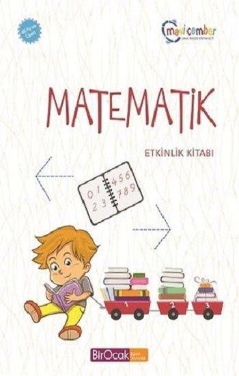 Matematik Etkinlik Kitabı (48 Ay ve Üzeri) - Mavi Çember Okul Öncesi Eğitim - Bir Ocak Yayınları Kitap