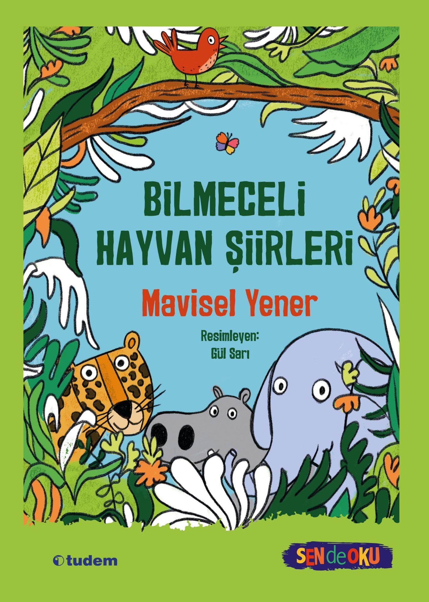 Bilmeceli Hayvan Şiirleri - Tudem Yayınları Kitap