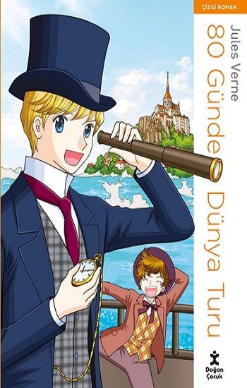80 Günde Dünya Turu - Çizgi Roman - Doğan Çocuk Kitap
