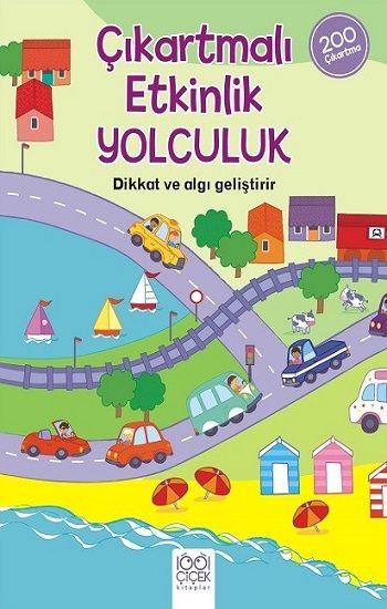 Çıkartmalı Etkinlik Yolculuk - Çıkartmalı Etkinlik Kitabım - 1001 Çiçek Kitaplar Kitap