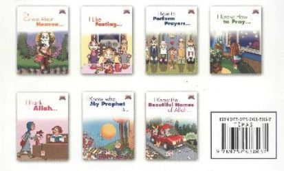 Dinimi Öğreniyorum  (10 Kitap Takım - İngilizce) Kadriye Baldık & Çiğdem Özmen & Ömer Baldık Türkçe çocuk kitabı kapağı