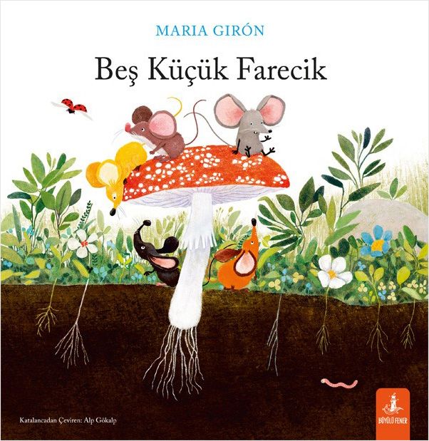 Beş Küçük Farecik - Büyülü Fener Yayınları Kitap