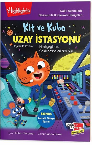 Kit ve Kubo Uzay İstasyonu - Dikkat Atölyesi Yayınları Kitap