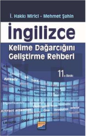 İngilizce Kelime Dağarcığını Geliştirme Rehberi Mehmet Şahin Türkçe kitap kapağı