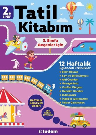 2. Sınıf Tatil Kitabım - Tudem Yayınları Kitap