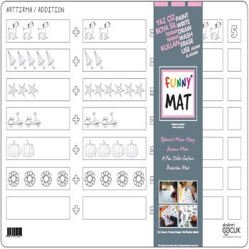 Funny Mat - Arttırma - Akademi Çocuk - Funny Mat Kitap