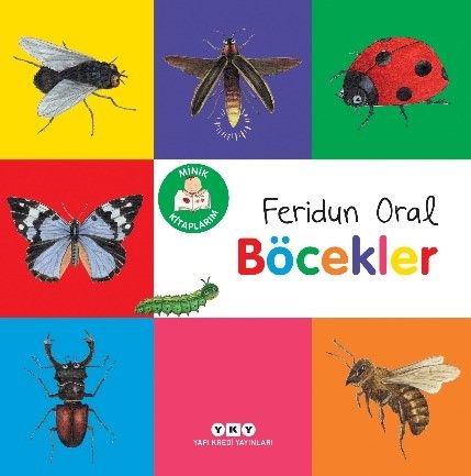 Minik Kitaplarım – Böcekler - Yapı Kredi Yayınları Kitap