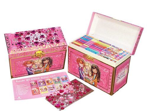 Sihirli Krallık Taşlı Kutulu Set - Doğan Çocuk Kitap