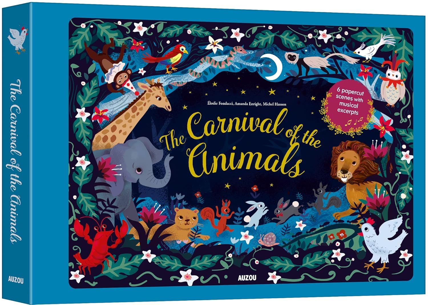 Paper Theatre: The Carnival of the Animals - Auzou Publishing Kitap