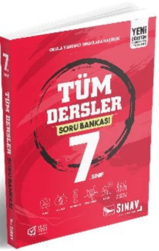7. Sınıf Tüm Dersler Soru Bankası - Sınav Yayınları Kitap