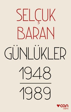 Günlükler (1948-1989) - Can Yayınları Kitap