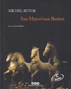 San Marco’nun Betimi - Michel Butor, Grafik Sanatlar Türkçe kitap kapağı