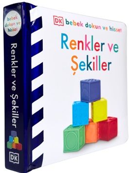 Bebek Dokun ve Hisset Serisi - Renkler ve Şekiller (Ciltli) - Beta Kids Kitap