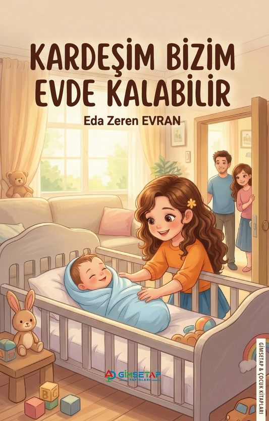 Kardeşim Bizim Evde Kalabilir - Gimsetap Yayınları Kitap