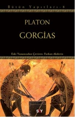 Gorgias Platon (Eflatun) Türkçe kitap kapağı