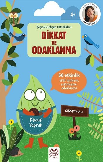 Dikkat ve Odaklanma – Çıkartmalı Kişisel Gelişim Etkinlikleri - 1001 Çiçek Kitaplar Kitap
