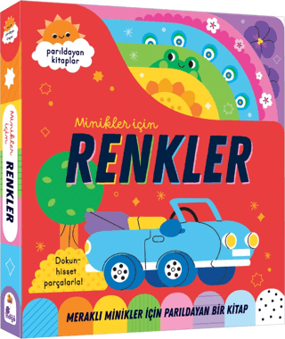 Meraklı Minikler İçin Dokun Hisset - Renkler - İndigo Çocuk Kitap