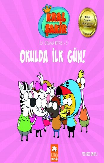 Okulda İlk Gün! - Kral Şakir İlk Okuma 9 - Eksik Parça Yayınları Kitap