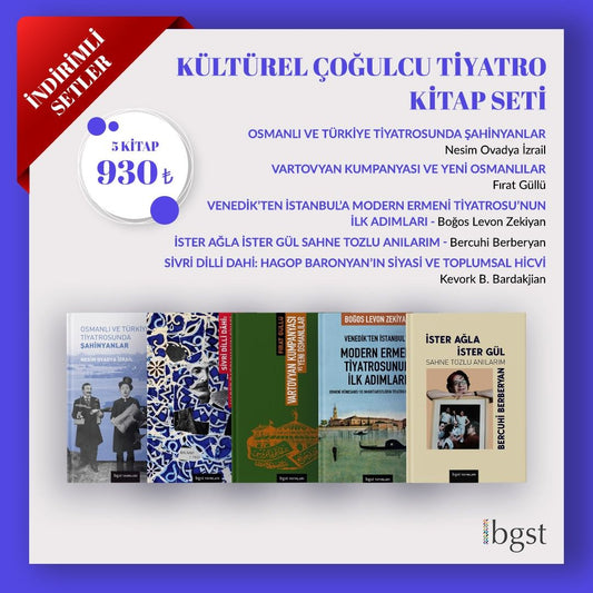 Kültürel Çoğulcu Tiyatro Seti (5 KitapTakım) - Bgst Yayınları Kitap