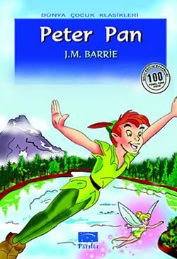 Peter Pan James Matthew Barrie Türkçe çocuk kitabı kapağı