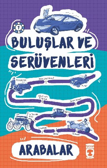 Arabalar - Buluşlar ve Serüvenleri - Kolektif, Bilimsel Kitaplar Türkçe kitap kapağı