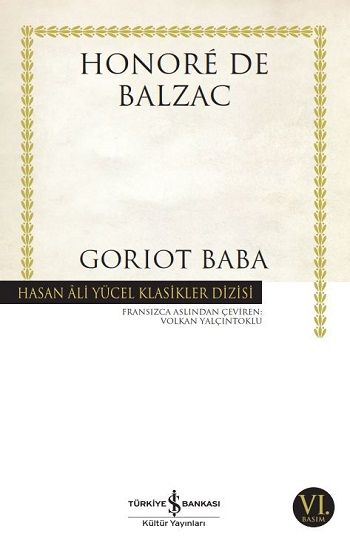 Goriot Baba - İş Bankası Kültür Yayınları Kitap