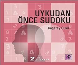 Uykudan Önce Sudoku - Çağatay Güler, Bilmeceler Bulmacalar Türkçe kitap kapağı