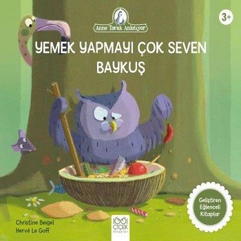 Yemek Yapmayı Çok Seven Baykuş - 1001 Çiçek Kitaplar Kitap