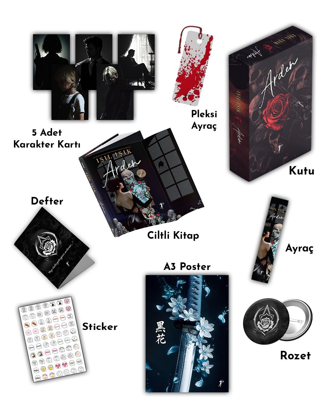 Arden 1 (Ciltli Özel Kutulu Set) - Artemis Yayınları Kitap