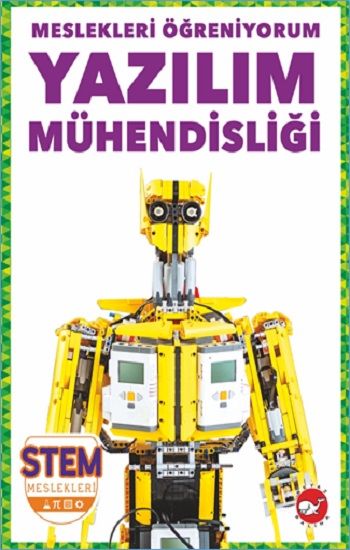 Meslekleri Öğreniyorum - Yazılım Mühendisliği Stem Meslekleri - Beyaz Balina Yayınları Kitap