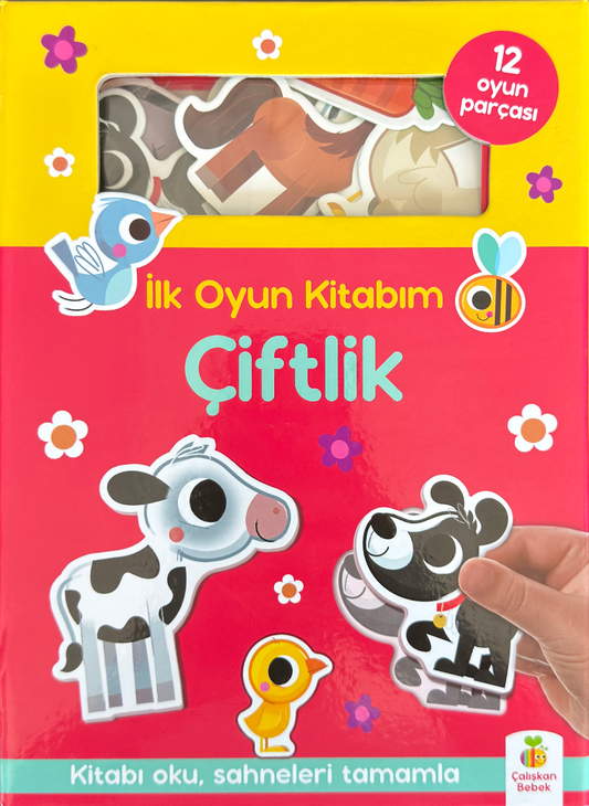 İlk Oyun Kitabım - Çiftlik - Net Çocuk Yayınları Kitap