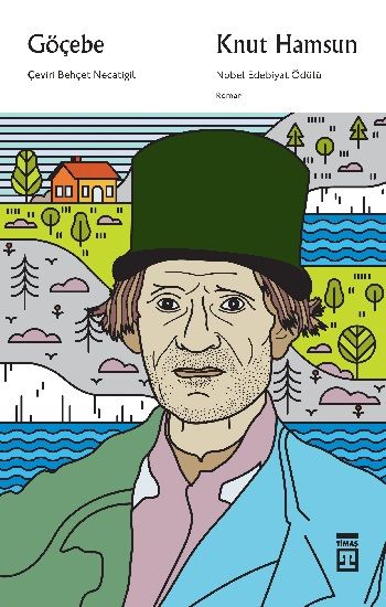 Göçebe Knut Hamsun Türkçe kitap kapağı
