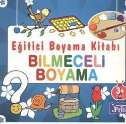 Eğitici Boyama Kitabı - Bilmeceli Boyama Türkçe çocuk kitabı kapağı