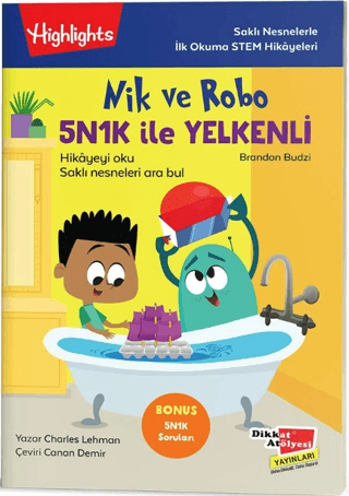 Nik ve Robo 5NK1K ile Yelkenli - Dikkat Atölyesi Yayınları Kitap