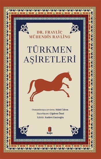 Türkmen  Aşiretleri - Kapı Yayınları Kitap
