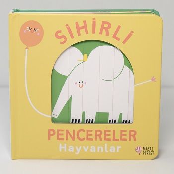 Sihirli Pencereler- Hayvanlar (Ciltli) - Masalperest Kitap