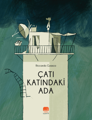 Çatı Katındaki Ada - Uçan Fil Yayınları Kitap