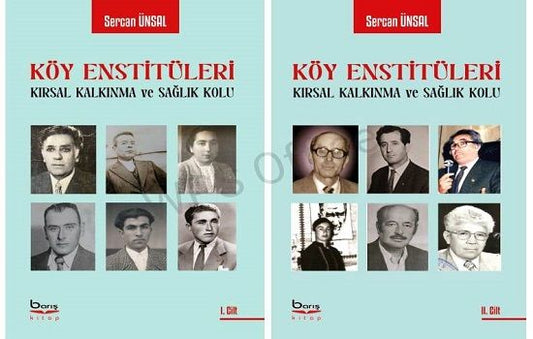 Köy Enstitüleri Kırsal Kalkınma ve Sağlık Kolu - ( 2 Cilt Takım) - Barış Kitap Kitap