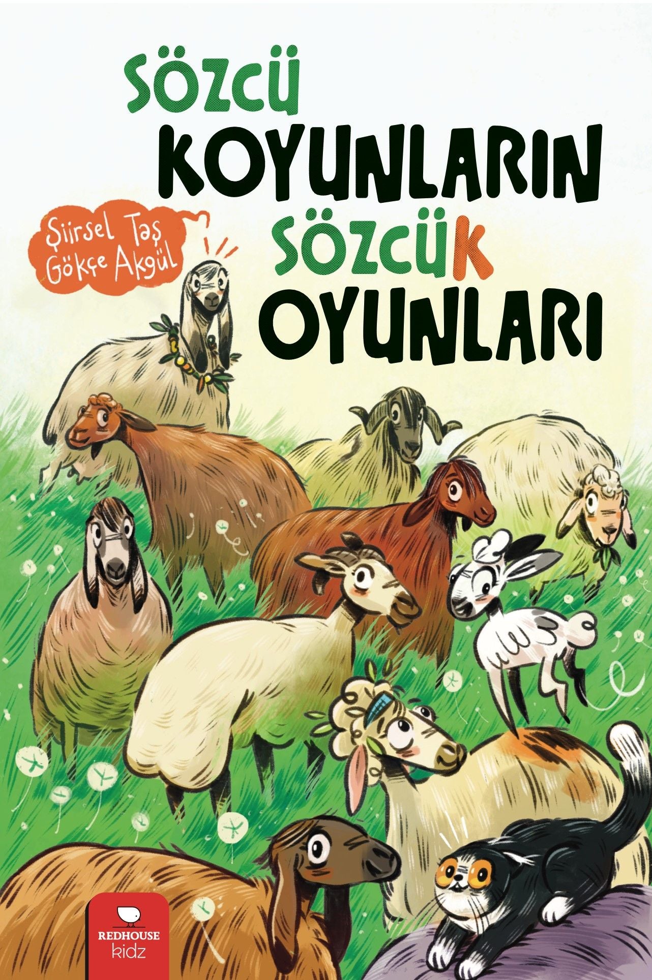 Sözcü Koyunların Sözcük Oyunları - Redhouse Kidz Yayınları Kitap