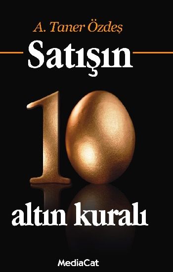 Satışın 10 Altın Kuralı A. Taner Özdeş Türkçe kitap kapağı